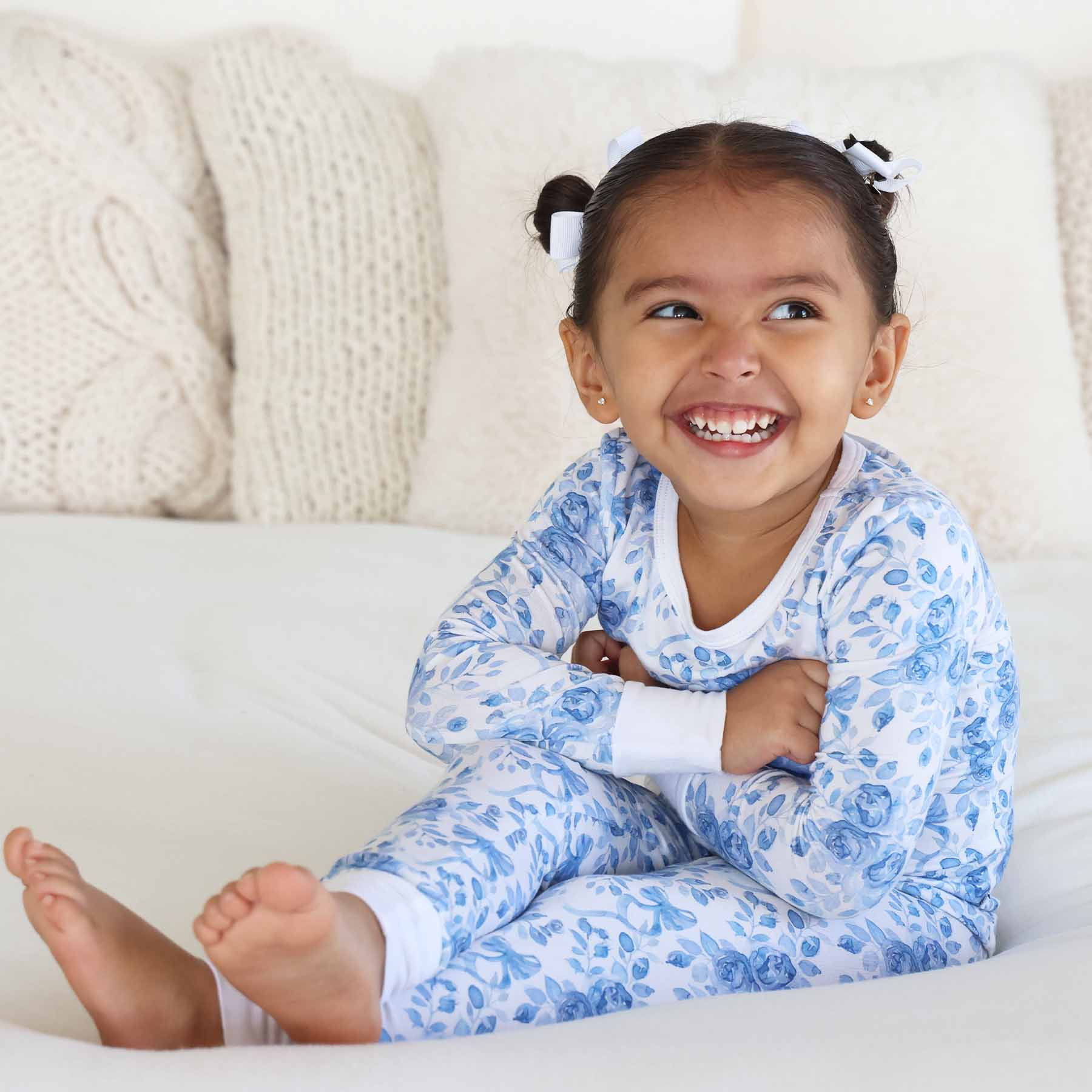 Betsy's Blooms Two Piece Pajama Set | Caden Lane