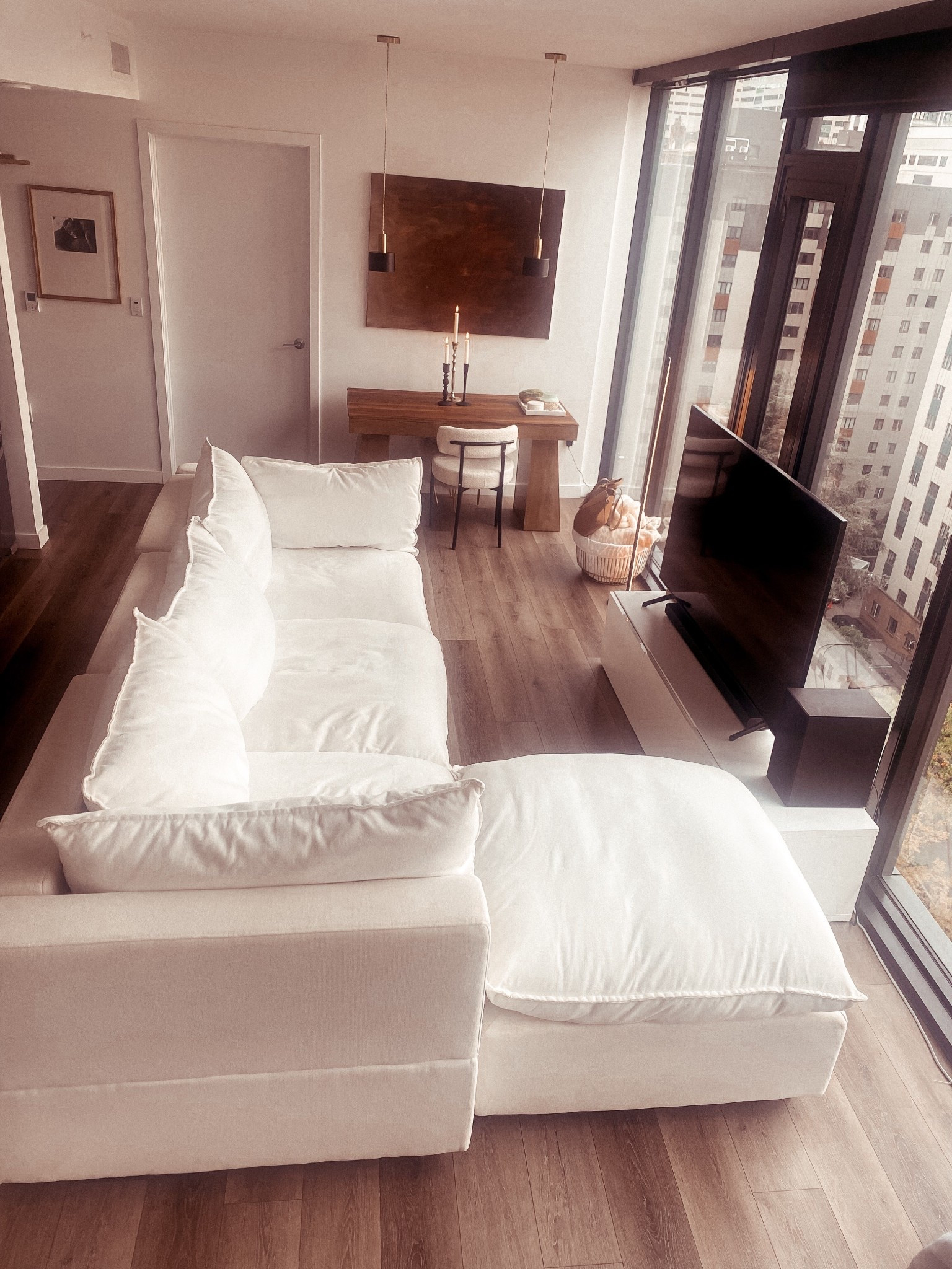 Cloud Couch 
Albany Park Sofa
Black Owned Furniture
White couch  

#LTKHome