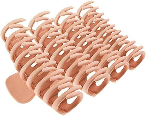 TOCESS Big Hair Claw Clips 4 Inch Nonslip Large Claw Clips for Women and Girls Thick Hair, Strong... | Amazon (US)