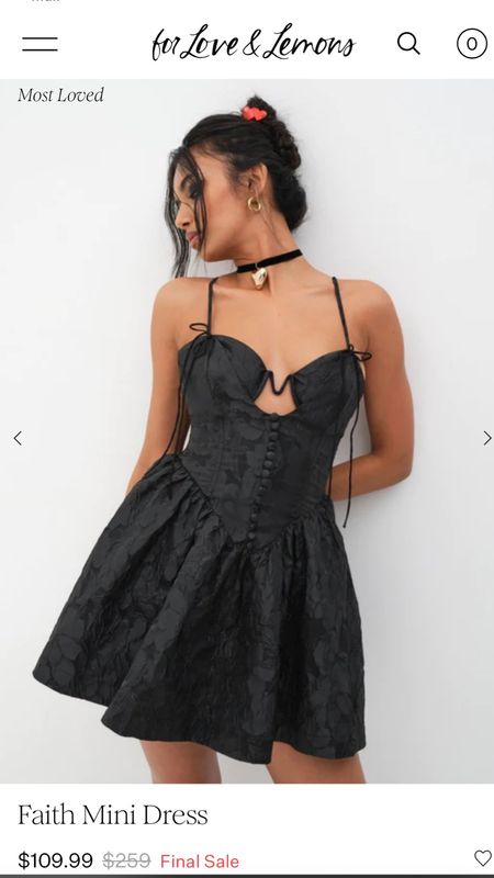 Little black dress | LBD | for love and lemons | on sale | bachelorette party dress inspo 

#LTKparties #LTKstyletip #LTKsalealert