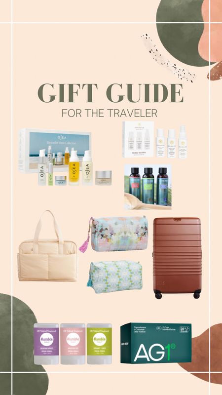 GIFT GUIDE for the traveler! Travel must haves!! 

‼️Discounts
Code CLEANLIVING on OSEA 
CODE CLEANLIVING15 on HUMBLE

#LTKSeasonal #LTKHoliday #LTKtravel