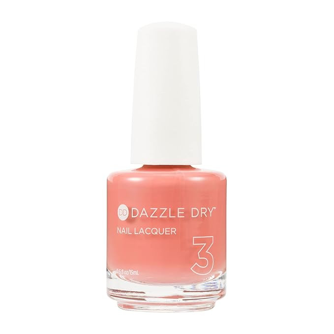 Dazzle Dry Nail Lacquer (Step 3) - Campus Crush - A medium salmon mauve with coral undertones. Fu... | Amazon (US)