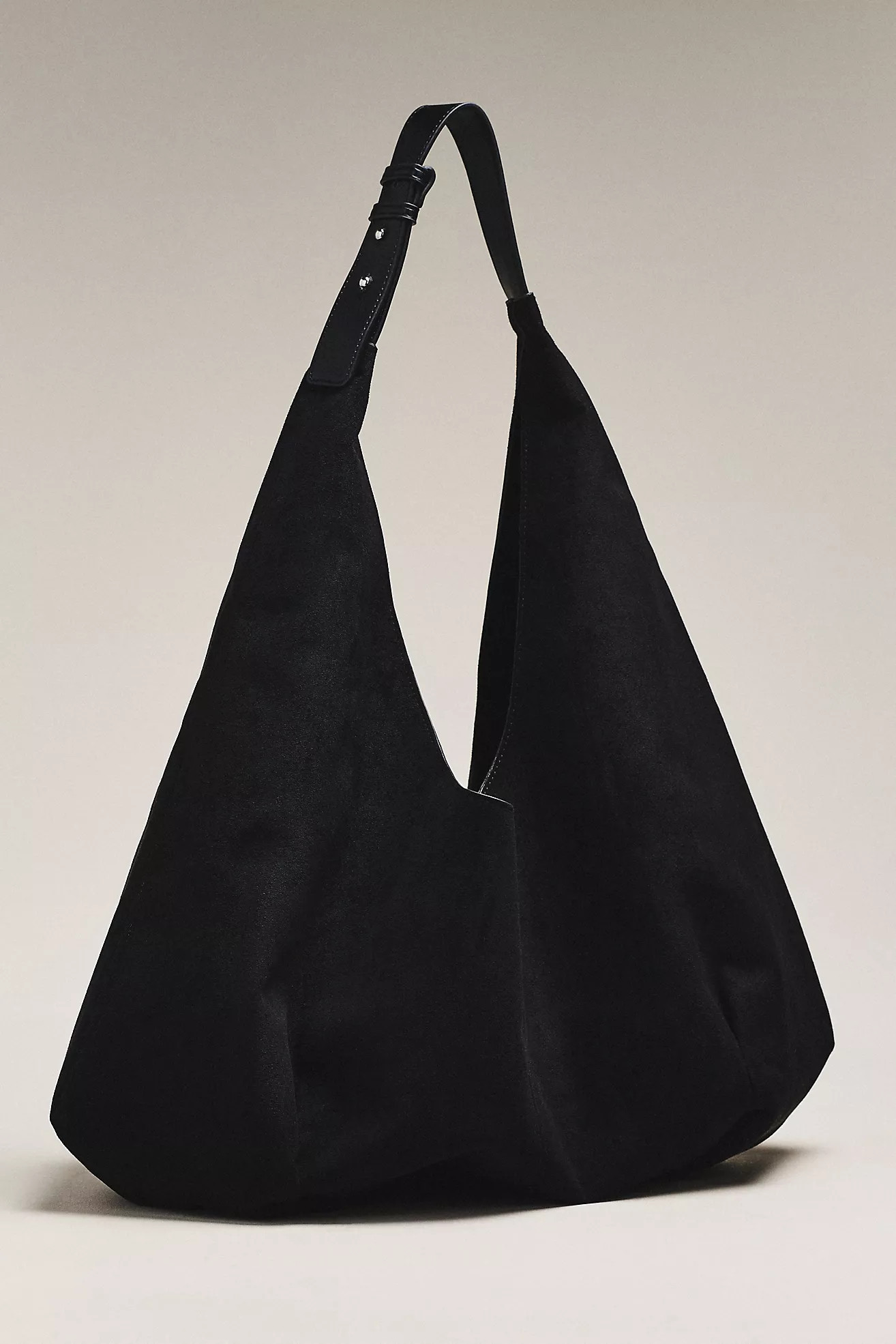 Large Faux-Suede Slouchy Tote | Anthropologie (US)