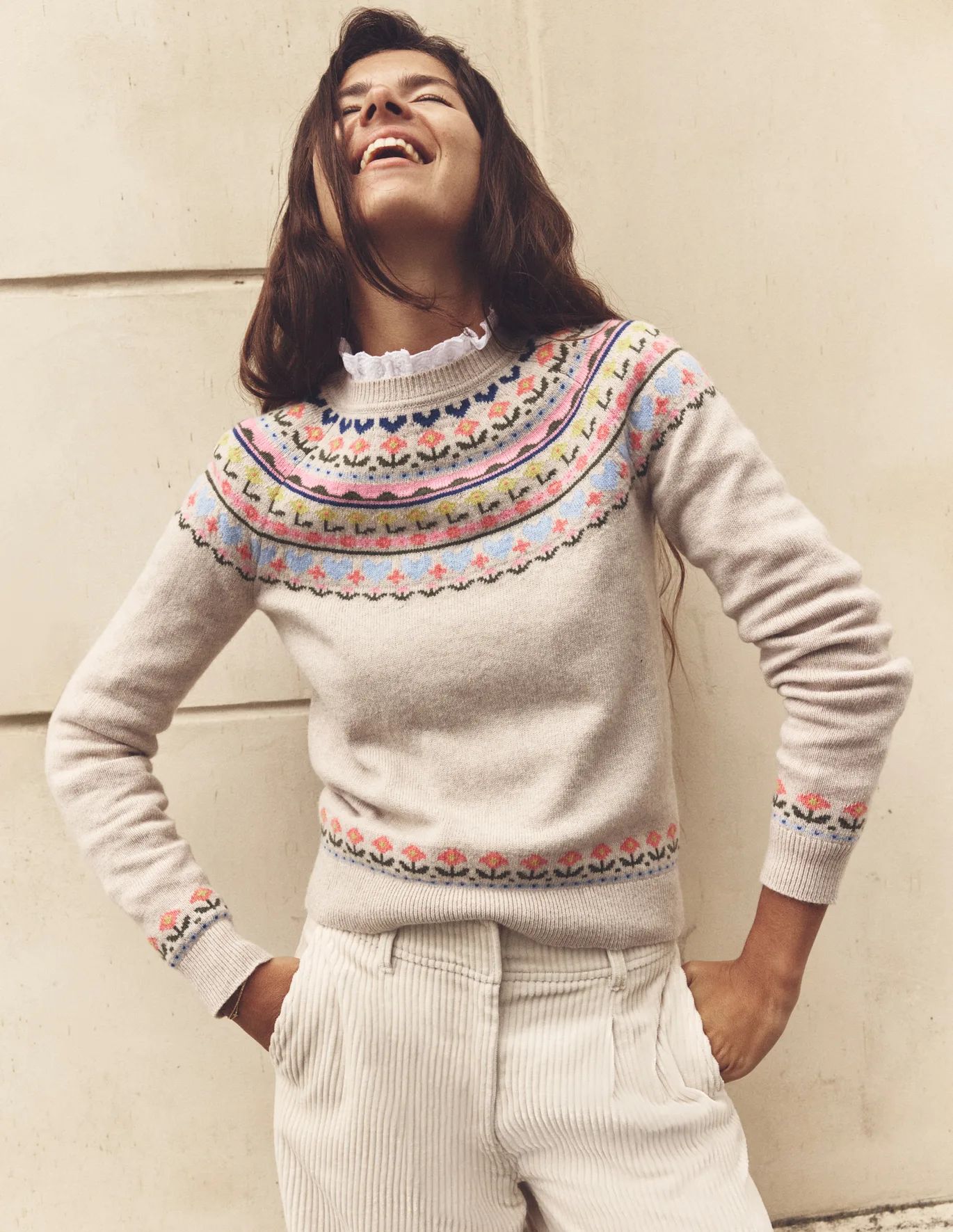 Edie Fair Isle Jumper | Boden (US)