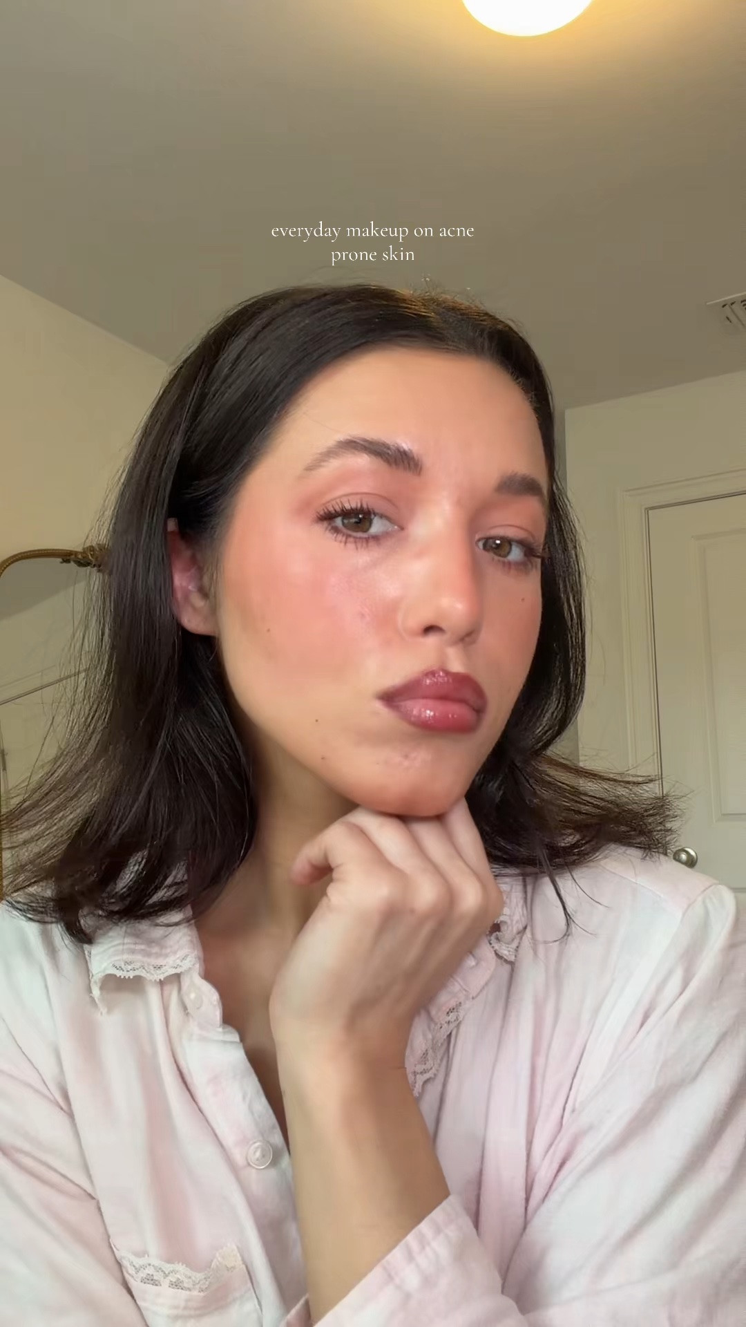 Everyday summer makeup on acne prone skin! 

Acne makeup, glowy makeup, natural makeup, makeup tutorial

#LTKselfcare #LTKSeasonal #LTKBeauty