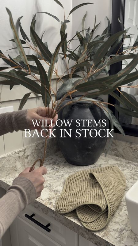 Amazon Willow Stems BACK IN STOCK. Follow @farmtotablecreations on Instagram for more inspiration.

These faux willow stems in this gorgeous green color are back in stock. Joshua Vase shown is in a size large.

Faux Stems | Summer Stems | Spring Stems | Bathroom Greenery | Amazon | Amazon Home Finds | Budget Friendly Decor | Pottery Barn Joshua Vase

#LTKHome #LTKFindsUnder50 #LTKVideo