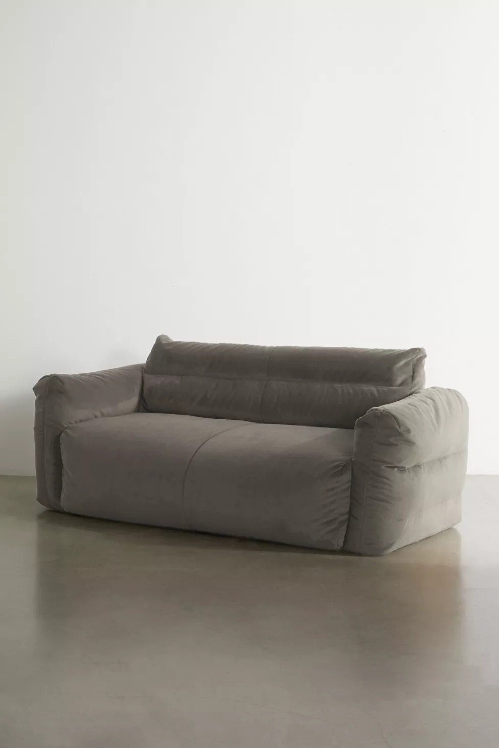 Matilda Velvet Bean Bag Sofa | Urban Outfitters (US and RoW)