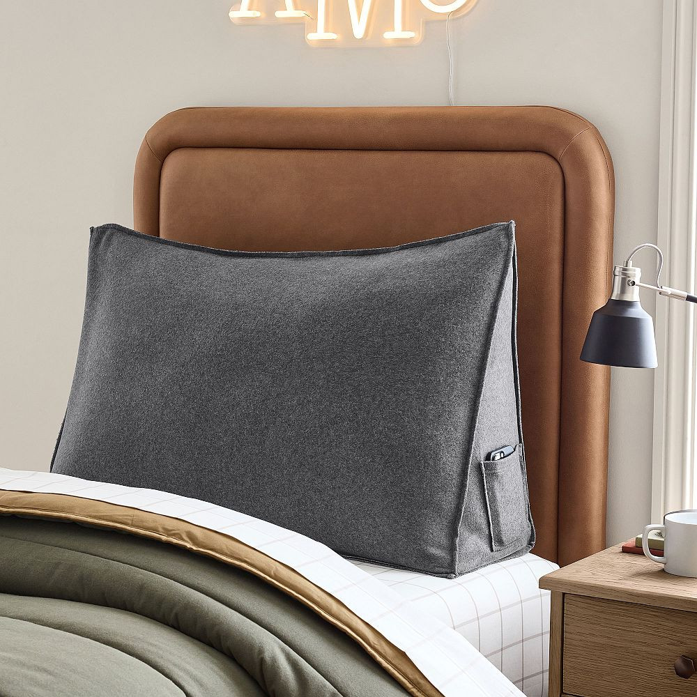 Sweatshirt Wedge Pillow | Pottery Barn Teen