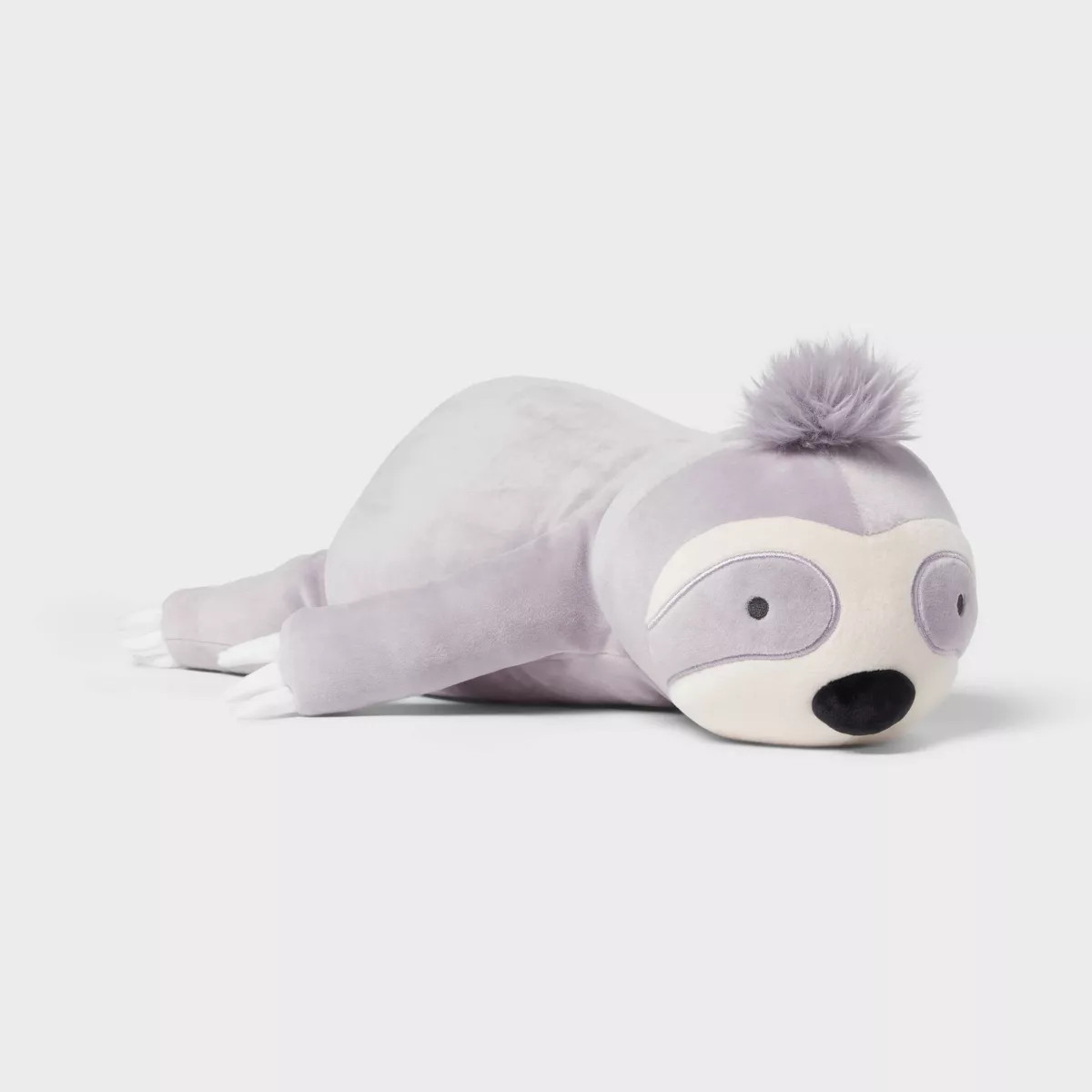 Sloth Weighted Plush Kids' Throw Pillow Gray - Pillowfort™ | Target