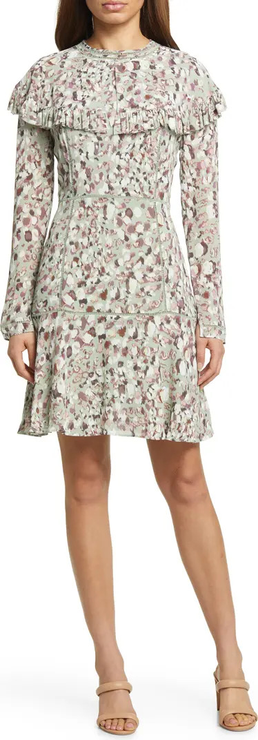 Ted Baker London Orrsett Long Sleeve Minidress | Nordstrom | Nordstrom