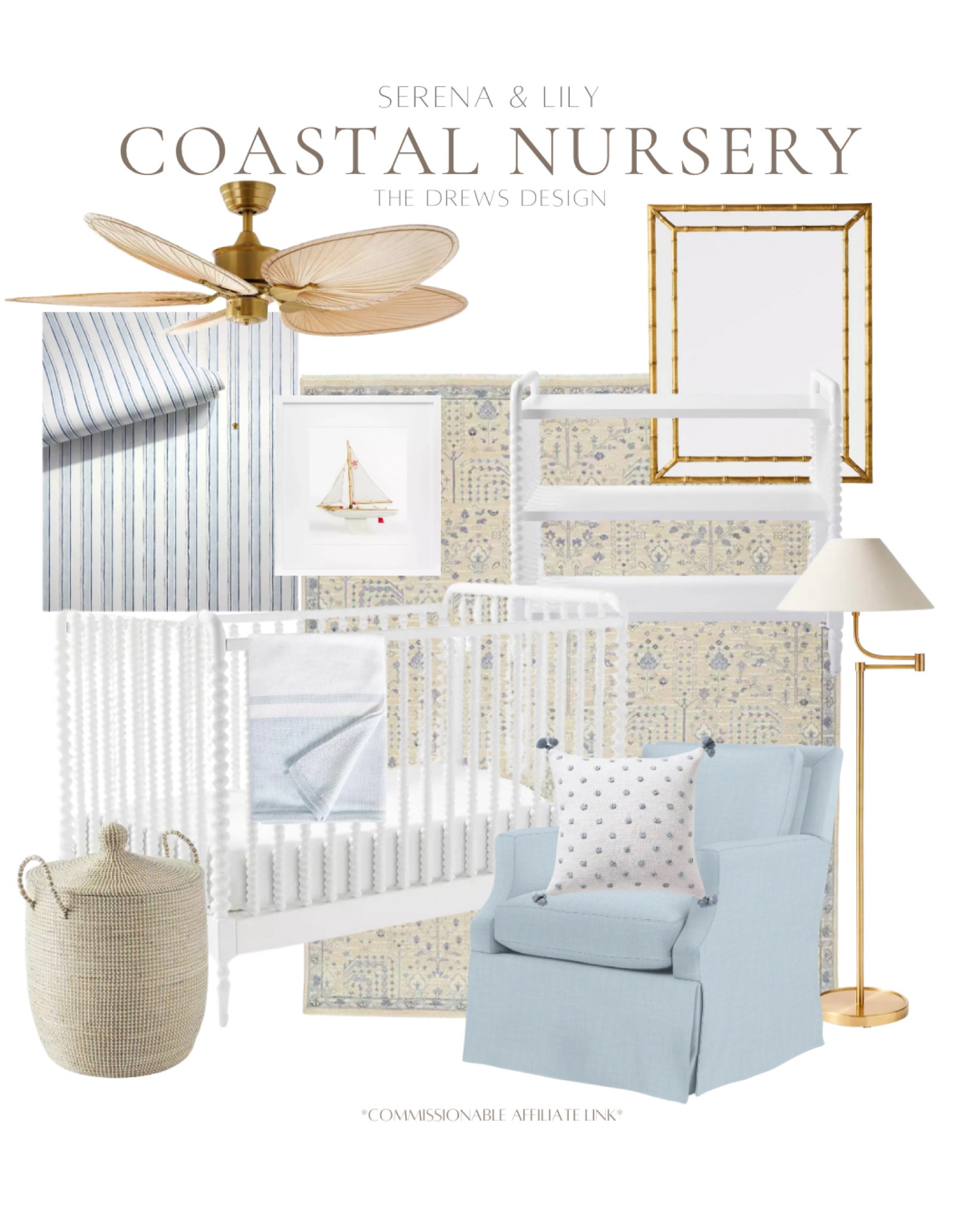 Take advantage of Serena & Lily’s end of year sale on lighting, mirrors, rugs and select decor!

Classic coastal Nursery design, home decor, baby and kids, boy room

#LTKSaleAlert #LTKBaby #LTKHome