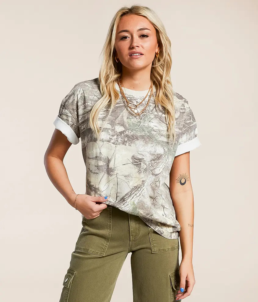 Oversized Camo T-Shirt | Buckle