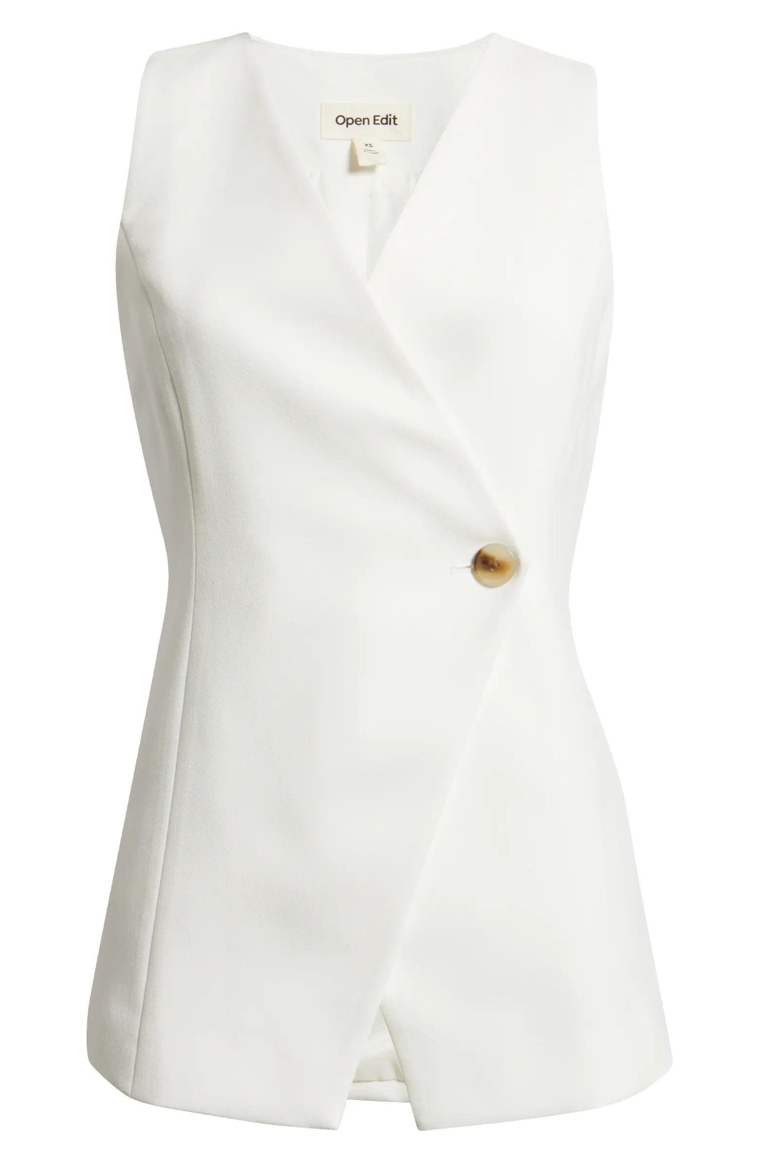 The Icon Asymmetric Vest | Nordstrom