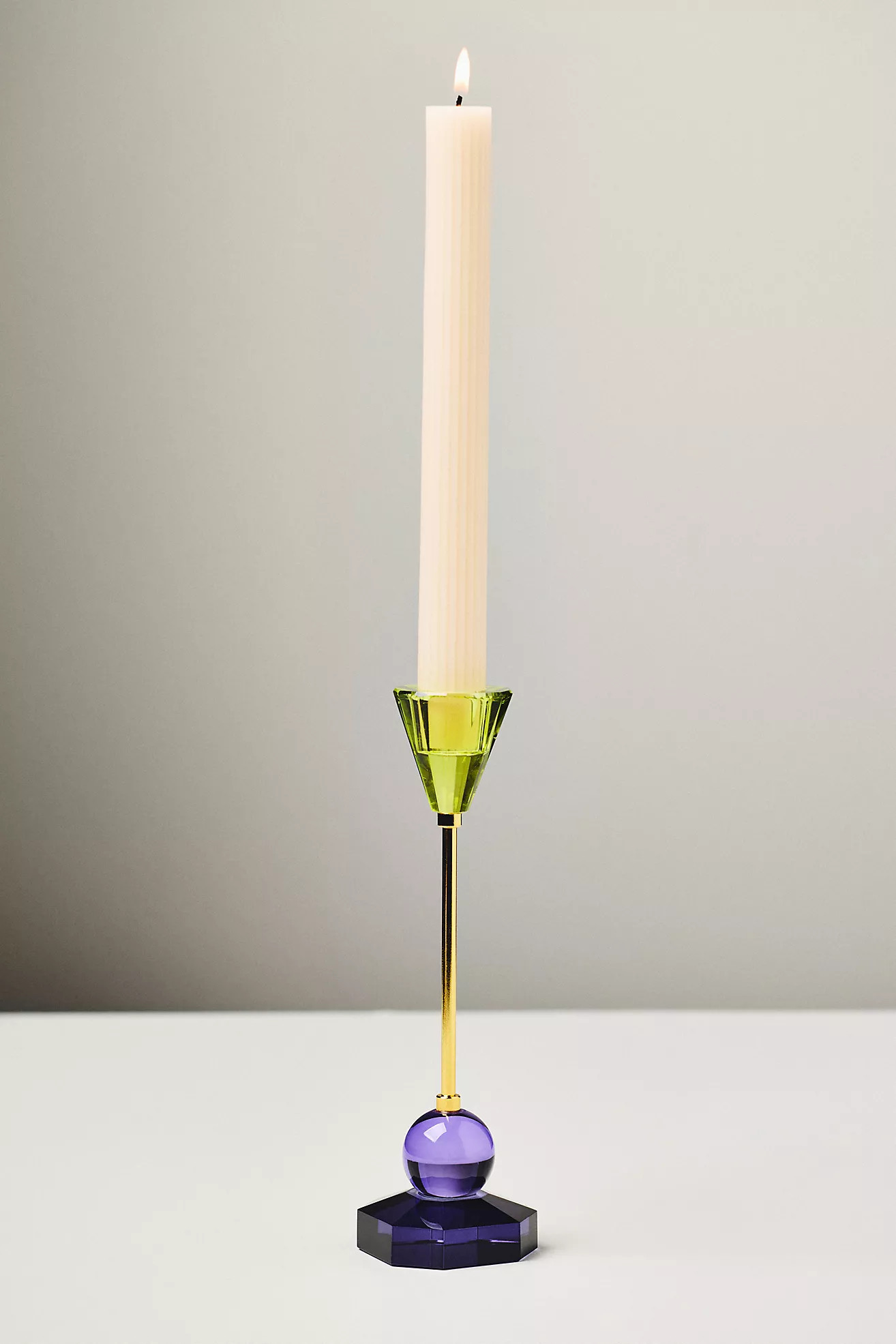 Cut Glass Candleholder | Anthropologie (US)