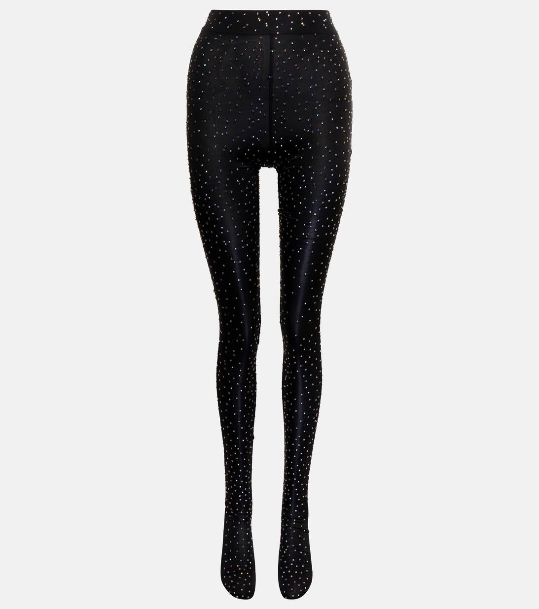 Crystal-embellished tights | Mytheresa (US/CA)