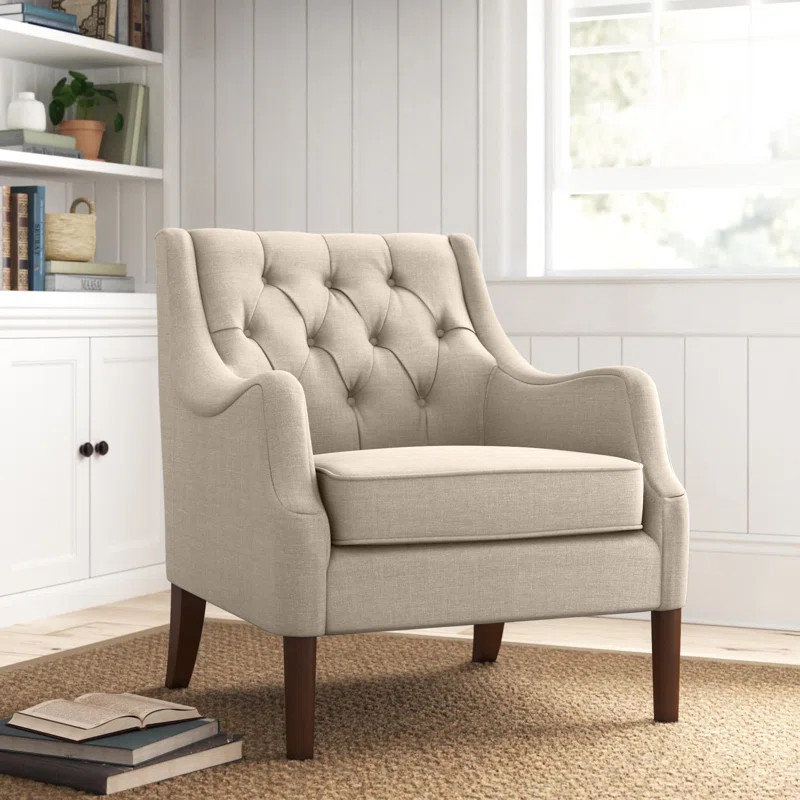 Anatonia Upholstered Wingback Chair | Wayfair North America