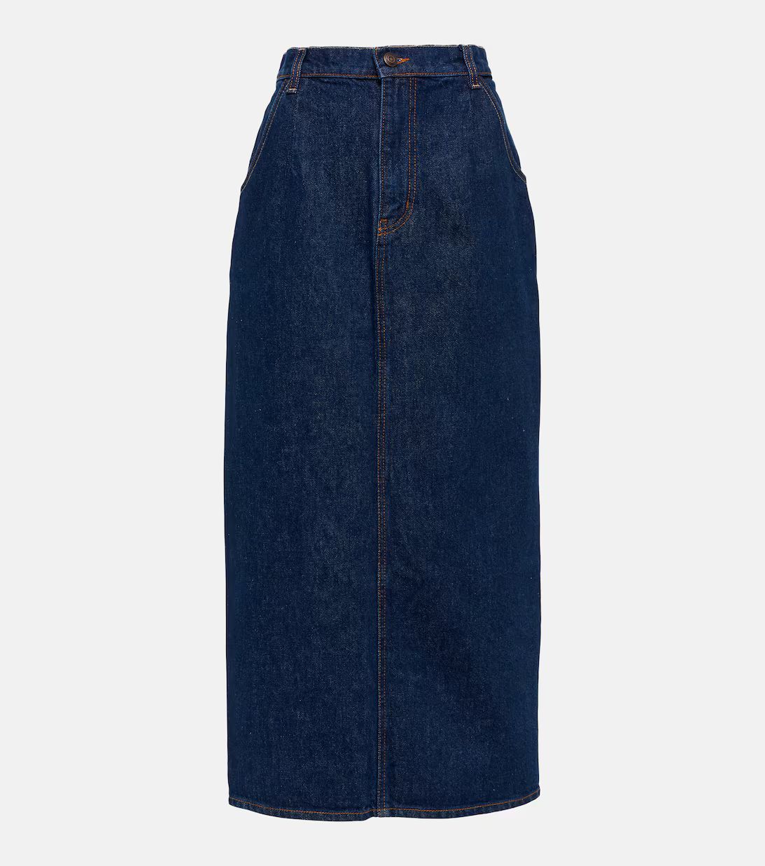 Denim midi skirt | Mytheresa (UK)