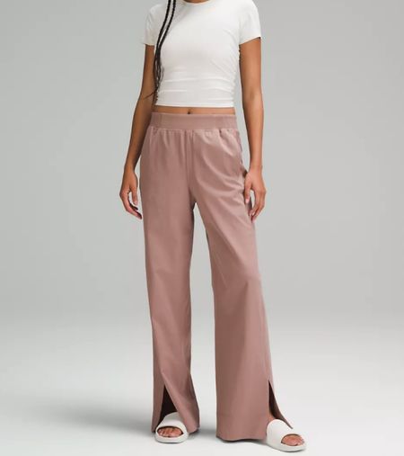 Cutest wide leg athletic pants with slit. Tons of colors!

#LTKstyletip #LTKFind #LTKfit