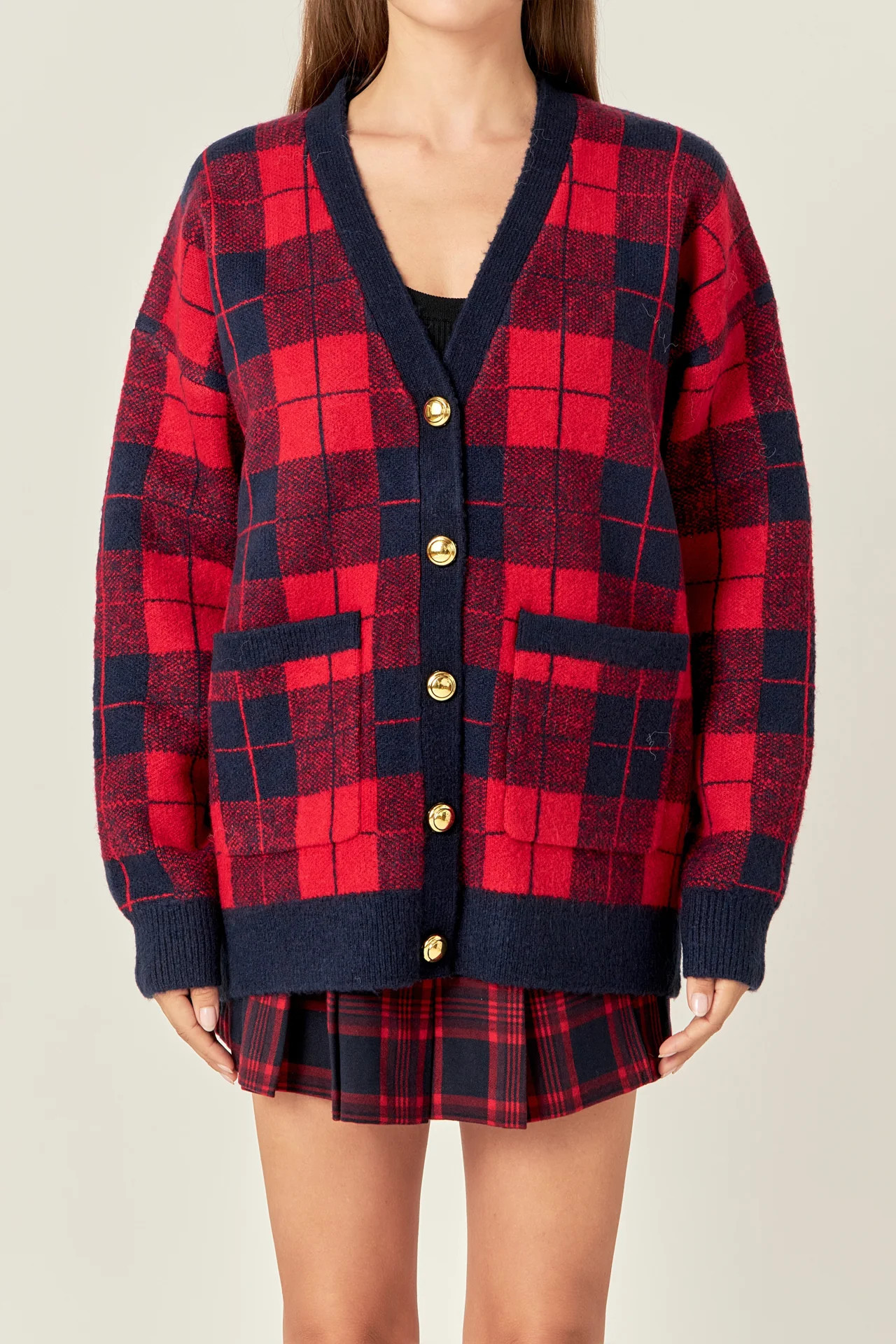 Check Cardigan | OBJECTRARE