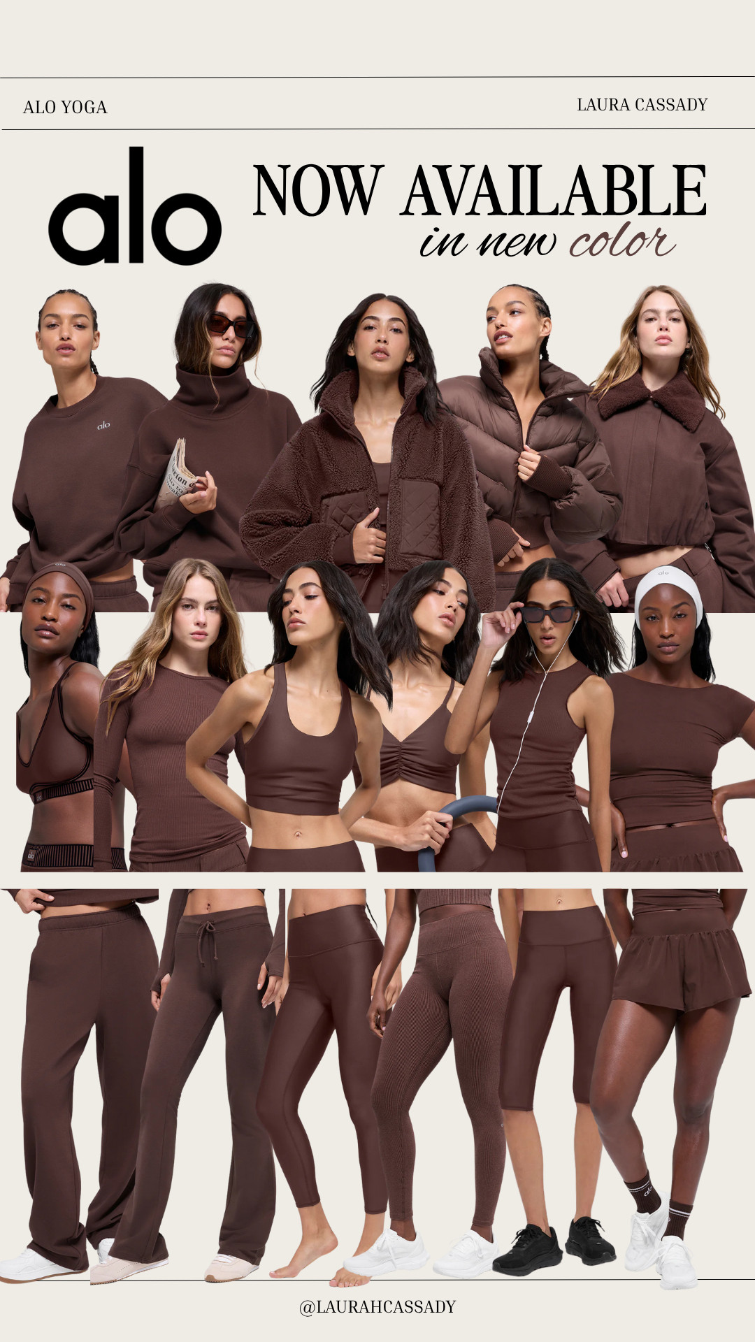 Loving this new chocolate brown activewear drop 🤎 Cozy layers, flattering fits, and all the chic essentials for the gym or lounging days. The perfect mix of comfort and style! 

 #AloYoga #ActivewearSet #WorkoutOutfit #AthleisureStyle #FitnessFashion #OOTD #CozyChic #NeutralStyle #LTKSeasonal #LTKU #LTKStyleTip