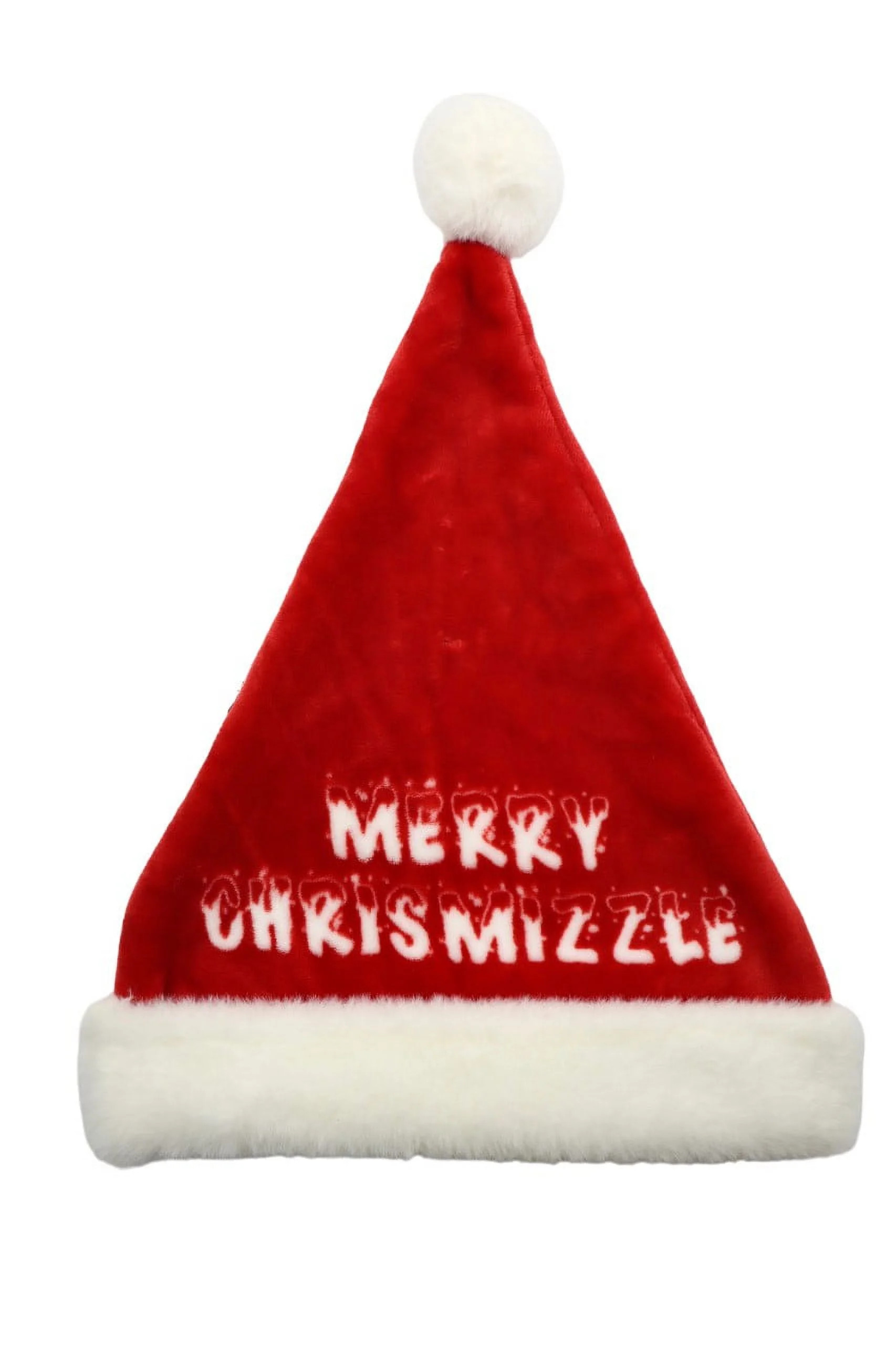 Snoop Dogg Merry Chrismizzle Red Santa Hat, 18.5" | Walmart (US)