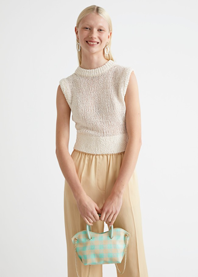 Boxy Silk Blend Vest | & Other Stories (EU + UK)