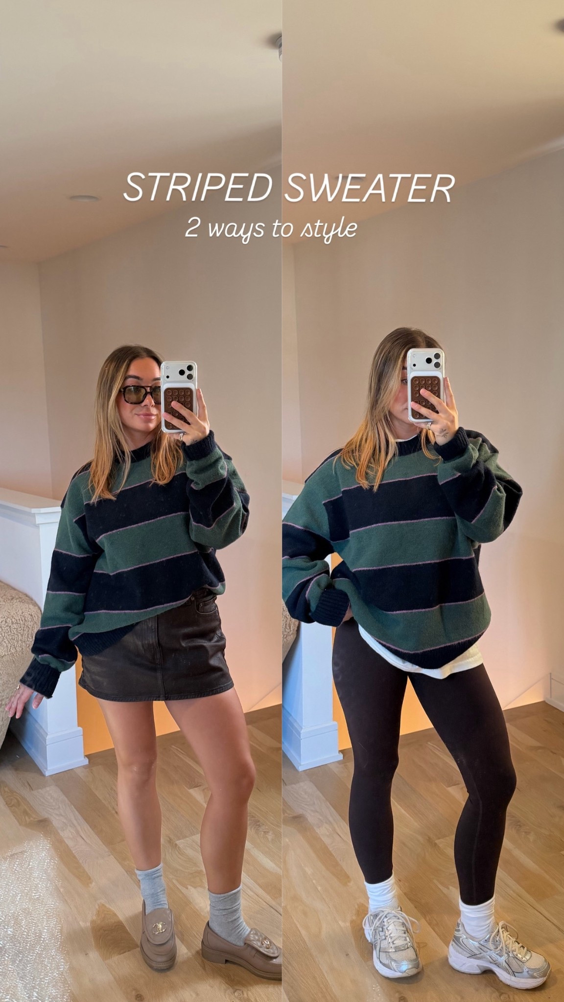 #abercrombiepartner @abercrombie Cyber Sale! 25-50% off everything + stackable code CYBERAF for extra 15% off.

Sizes:
Jeans: 27 ( I size up 1 size in these.)
Merry Sweatshirt: Large
Zip Up Sweater: mens M
Barrel Pants: Small
Striped Sweater: Mens M
Brown Mini Skirt: size 26, curve

*Offer valid in stores and online from 11/24/2025-12/1/2025 in US/CA. Excludes clearance and gift cards. Online price reflects discount.*Use code CYBERAF to get an additional 15% off everything in stores and online at checkout from 11/24/2025-12/1/2025 in US/CA. Excludes clearance and gift cards. See details online.

#LTKCyberWeek
