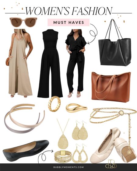 Elevate your look with our irresistible women's fashion essentials! Whether it's a glamorous dress, statement heels, trendy bags, or dazzling jewelry, we've got you covered for every occasion. 💃✨ #FashionForward #StyleGoals #DressUp #ShoeGame #BagLover #JewelryTrends #FashionAddict

#LTKparties #LTKstyletip #LTKU