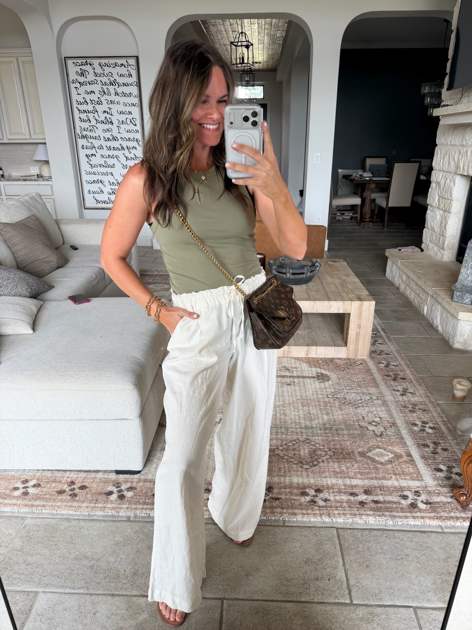 This combo is so good for summer 😍 These pants are lightweight, comfy, and so easy to throw on!

#LTKmomlife #LTKootd #LTKdayinmylife