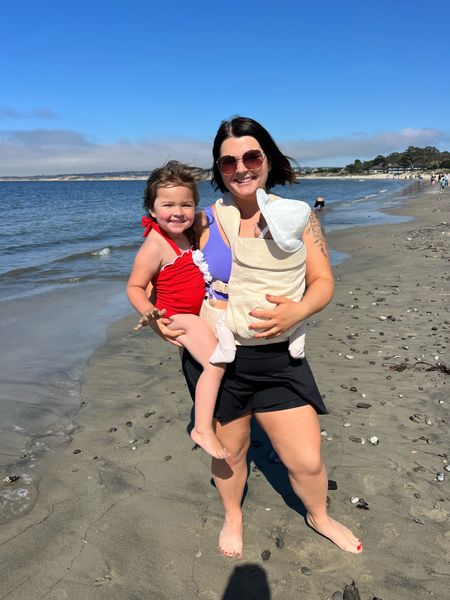 Mother’s Day beach day with my girls. Linking my $15 sunnies from target and the best baby carrier! I use the large-4x size. Wearing this Athleta skort in XL  

#LTKbaby #LTKSeasonal #LTKmidsize