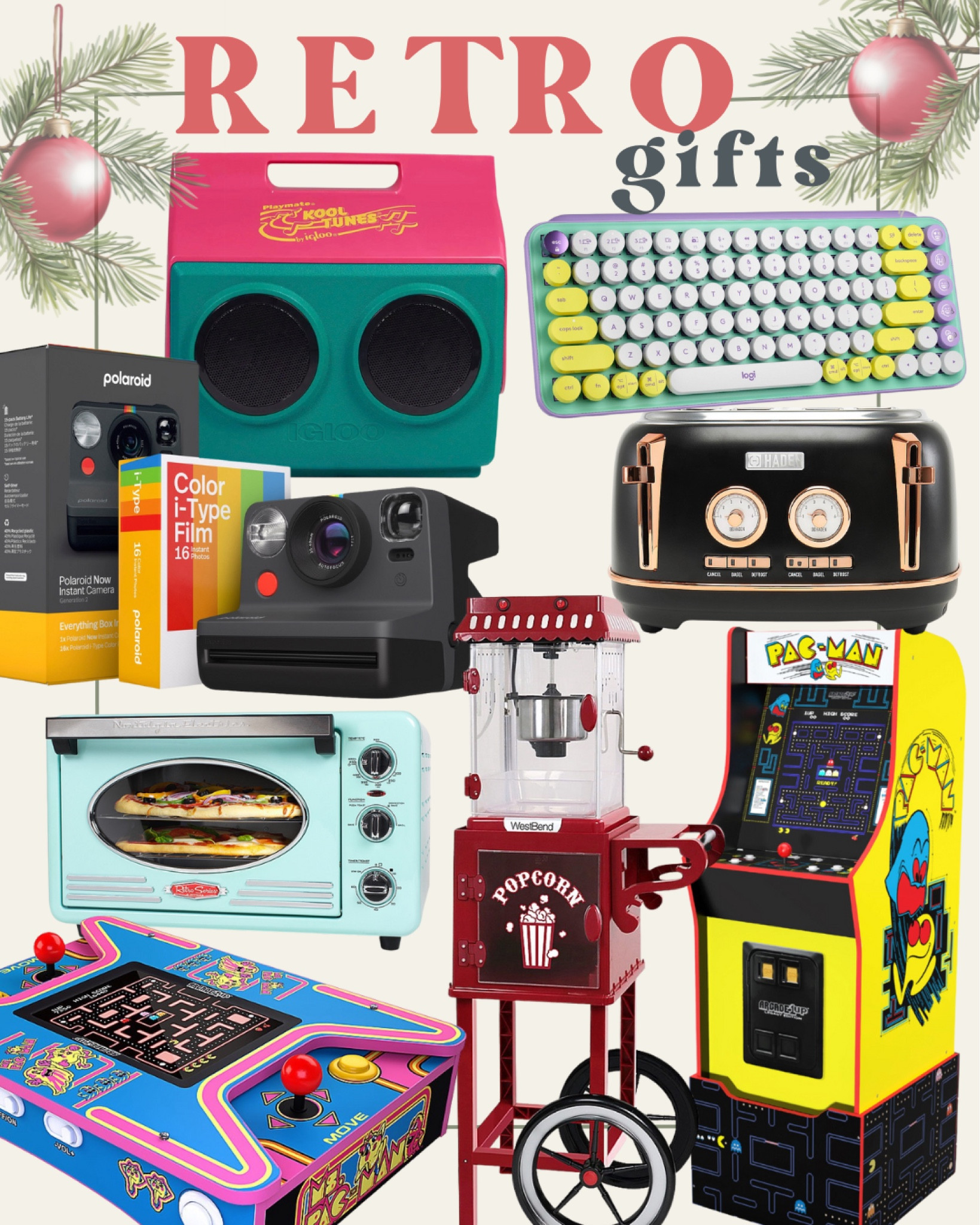 Retro gift guide / gifts for the retro lovers in your life! Christmas retro gift ideas / vintage toy gift ideas / Black Friday retro gifts 

#bestbuypartner

#LTKGiftGuide #LTKCyberWeek #LTKsalealert