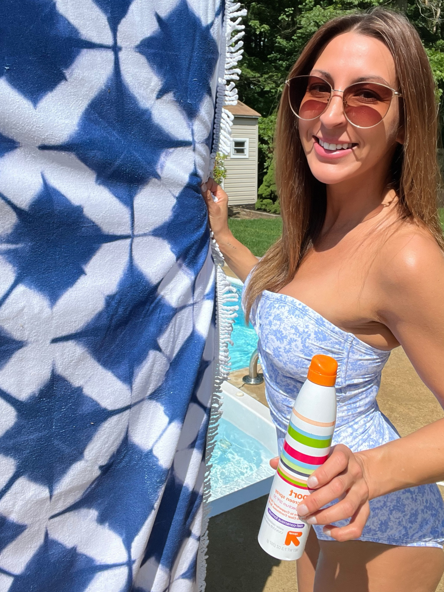And finally the sun comes out, and then so will I for some vitamin D ☀️ I found this adorable mom-friendly swimsuit at Target, as well as the toweled pool float. And don’t forget the sunscreen!

#targetfinds #targetfashion #summerfashion #poolday #fullpiece #momfriendlyswimsuit

#LTKunder50 #LTKSeasonal #LTKhome