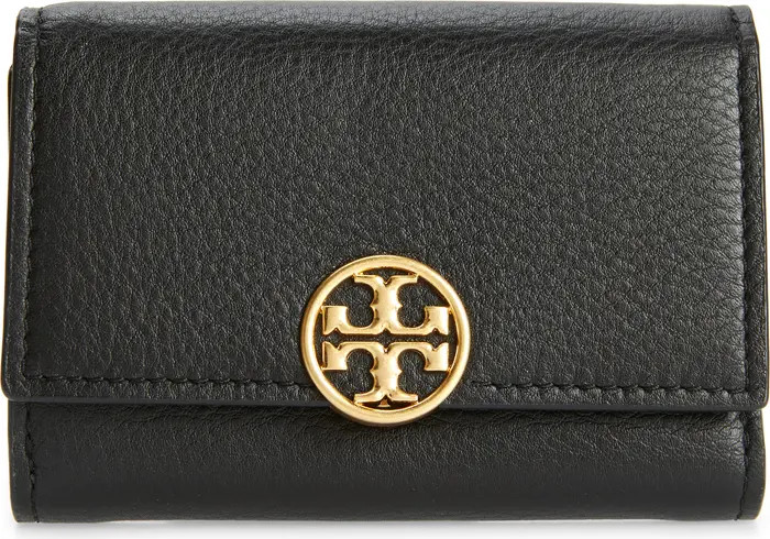 Tory Burch Medium Miller Trifold Leather Wallet | Nordstrom | Nordstrom