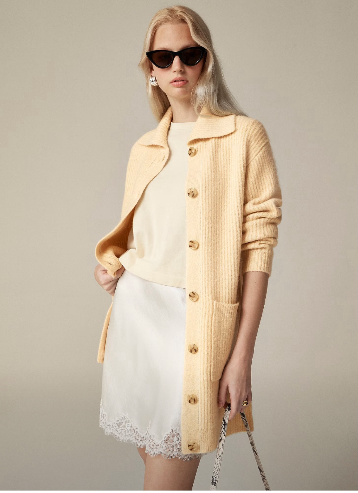 Fall outfits, cardigan, slip skirt 

#LTKFindsUnder50 #LTKOver40 #LTKFindsUnder100