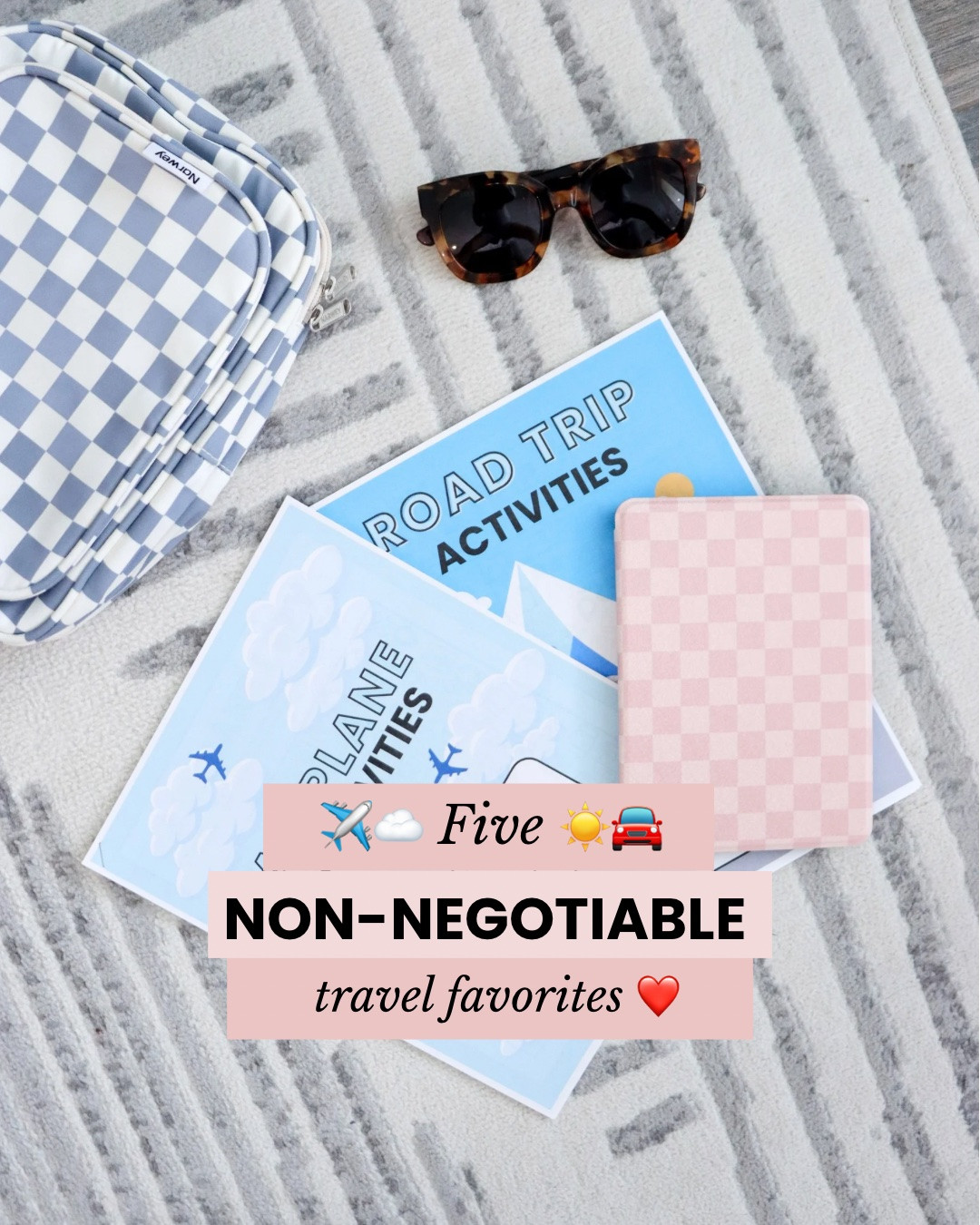 ✈️ Traveling with kids doesn’t have to feel chaotic 😂

Comment “SHOP” and I’ll send everything 💛

These are my 5 NON-NEGOTIABLE travel favorites that make every trip smoother, more organized, and way less stressful for moms.

If you’re planning summer travel, road trips, airport days, or flying with toddlers/kids — add these to your packing list ASAP.

SAVE this for your next trip ✈️

#travelwithkids #travelessentials #familytravel #momhacks #traveltips

#LTKmomlife #LTKTravel #LTKKids