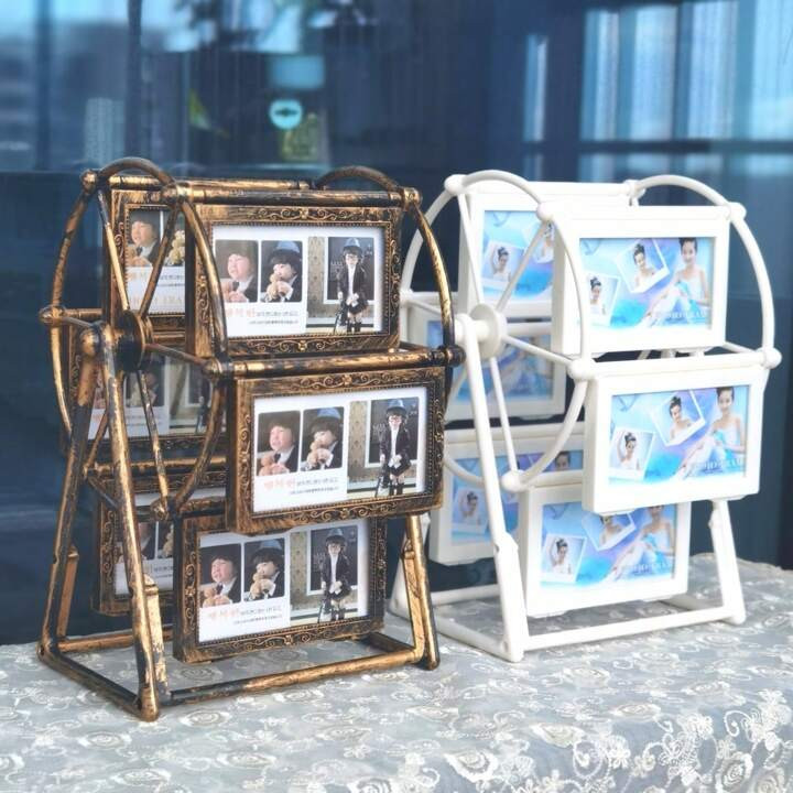 1pc Creative DIY Ferris Wheel Photo Frame, Assemble Required, 4 Inch Photo Frame, Birthday Gift, ... | SHEIN