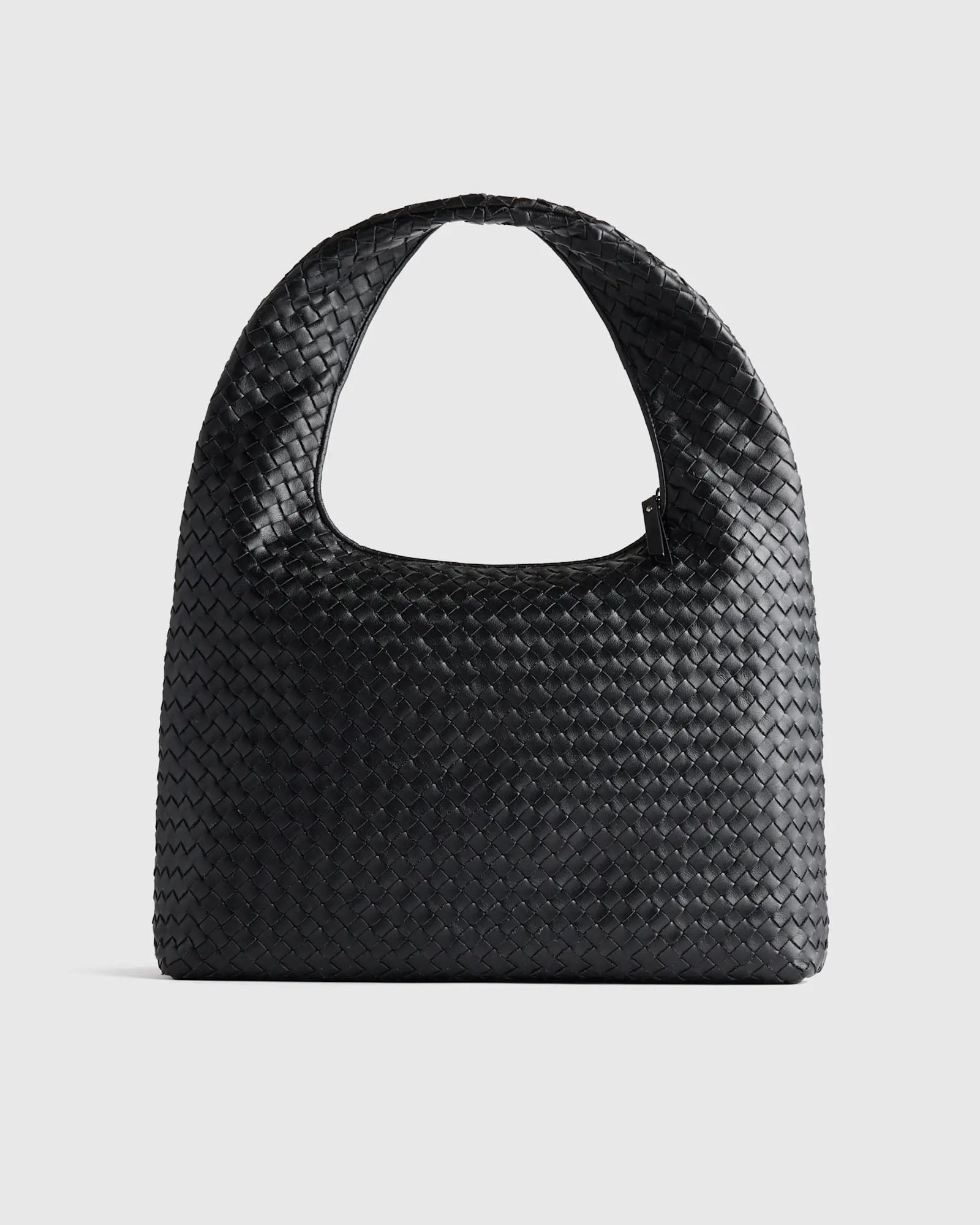 Italian Leather Handwoven Shoulder Bag | Quince