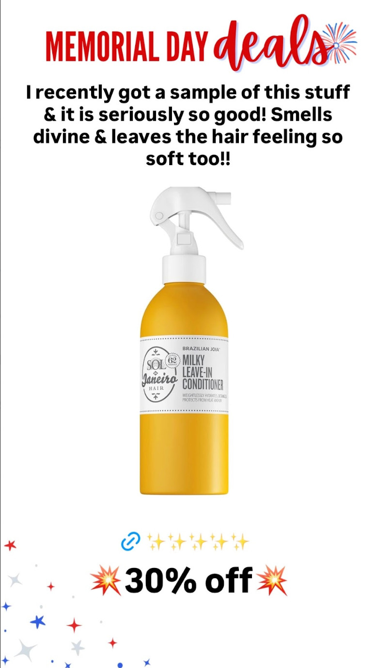 Memorial day deal! LOVE this stuff and it makes my hair soooooo soft!! 

 #LTKSaleAlert #LTKBeauty