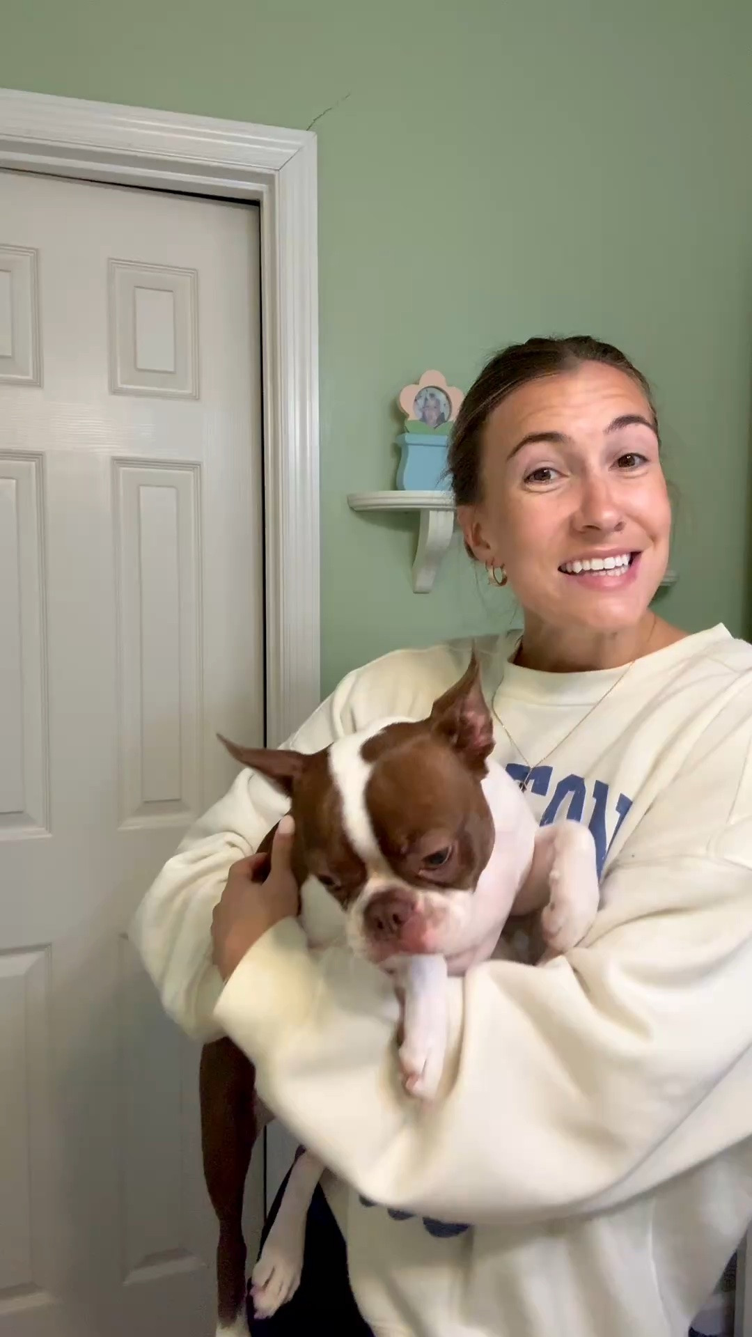 My all time favorite sweatshirt! It is the comfiest and cutest one I own💙🐶

#LTKootd