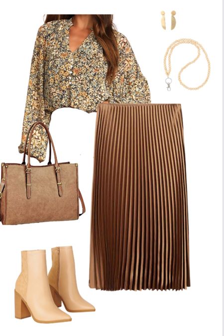 This outfit has me ready for fall! I could see myself wearing this skirt so much. 

#LTKBacktoSchool #LTKFind #LTKstyletip