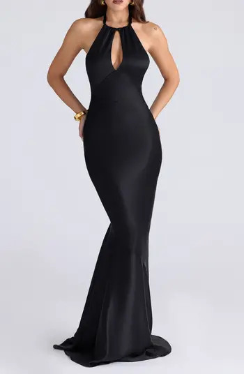 Oliviana Satin Mermaid Gown | Nordstrom