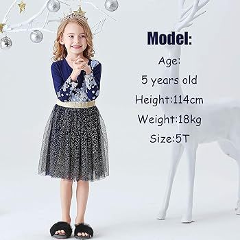 Amazon.com: VIKITA Toddler Girl Dress Winter Long Sleeve Tutu Party Dresses for Girls 3-7 Years, ... | Amazon (US)