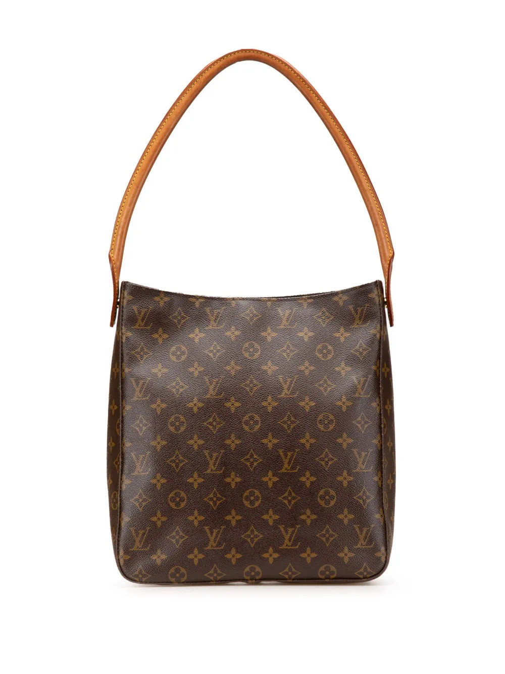 Louis Vuitton Pre-Owned 1999 Monogram Looping GM shoulder bag - Brown | Farfetch Global