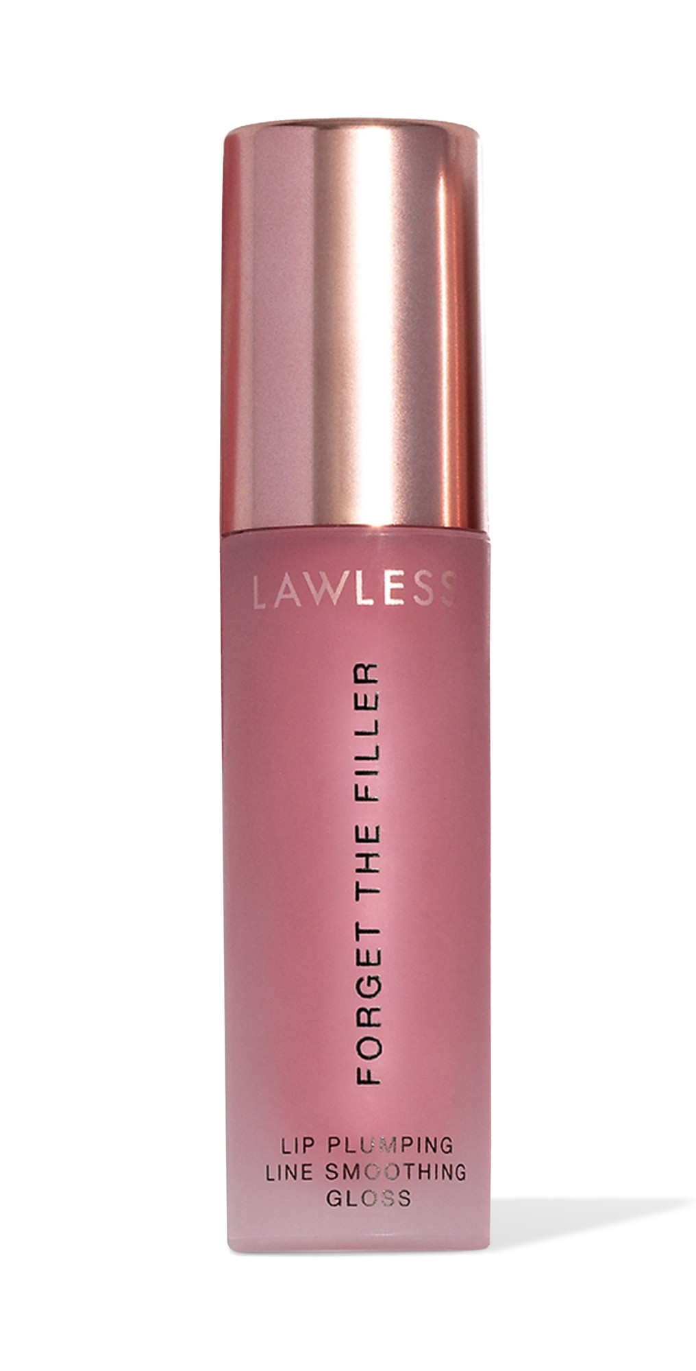 LAWLESS Forget the Filler Lip Plumper Line Gloss Pop the Rosé 0.11 fl oz. / 3.5 mL | Shopbop