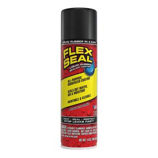 Flex Seal Black 14 oz. Aerosol Liquid Rubber Sealant Coating Spray Paint | The Home Depot