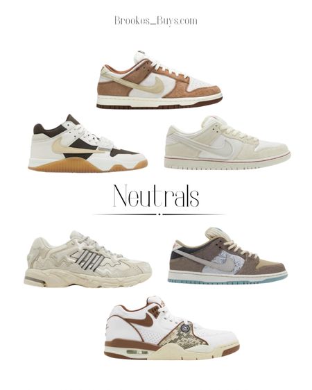 So many cute versatile neutral shoes to choose from. Get your favorite before sizes runout. #neutralsneaker 

#LTKTravel #LTKU #LTKShoeCrush