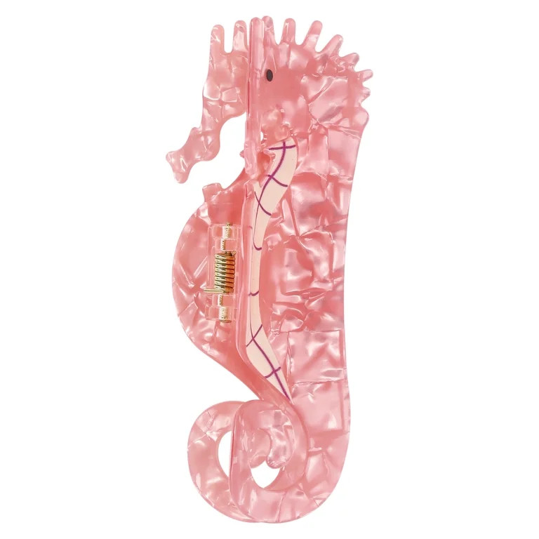 No Boundaries Seahorse Hair Claw Clip, Women's | Walmart (US)