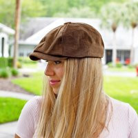 Newsboy Cap Women, Baker Boy Hat, Cotton Retro Corduroy Caps, Gatsby Brown British Style Womens Gift | Etsy (US)