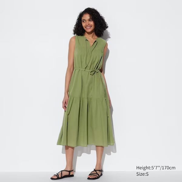 Light Cotton Sleeveless Dress | UNIQLO (US)