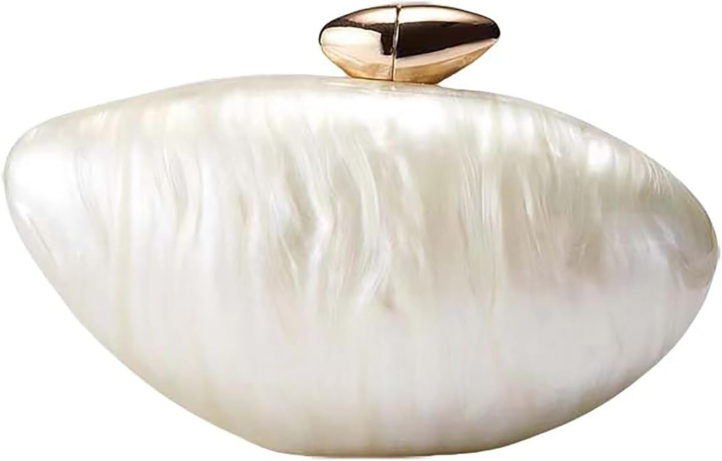 Acrylic Shell Handbag Removable Chain Crossbody Shoulder Evening Bag Clutch Purse for Women Forma... | Amazon (US)
